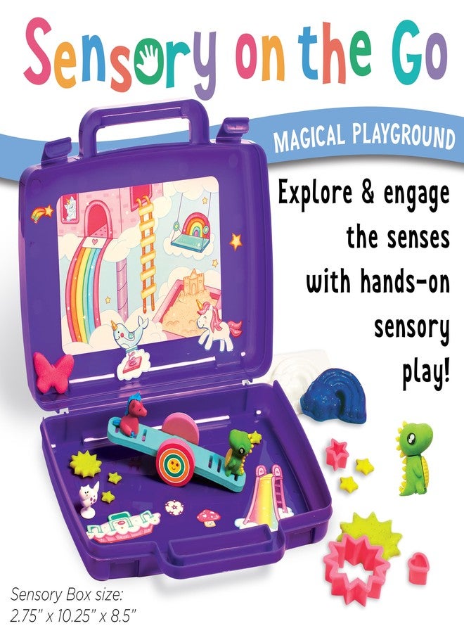 Creativity for Kids Sensory On The Go Kit: Magical Playground - Sensory Bins for Toddlers Ages 3-5+, Unicorn Gifts for Girls, Preschool and Toddler Toys - Image 2